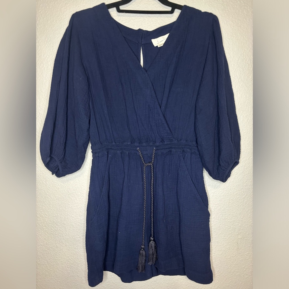 Anthropologie Celia Romper Women’s XS Blue